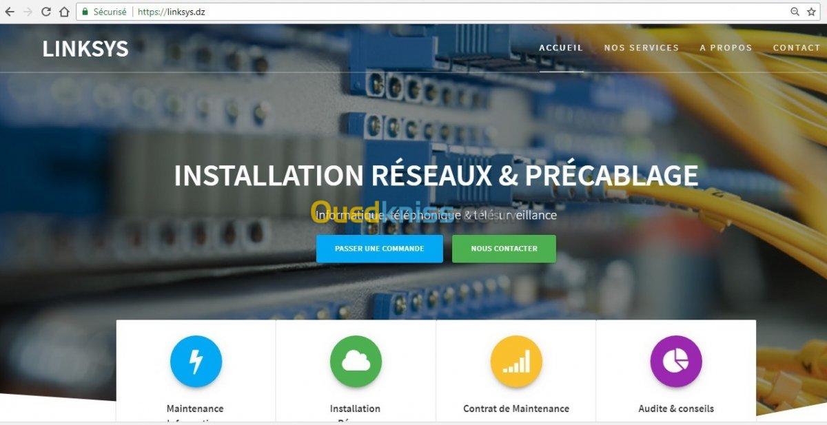 Installation réseau VDI, Précâblage 