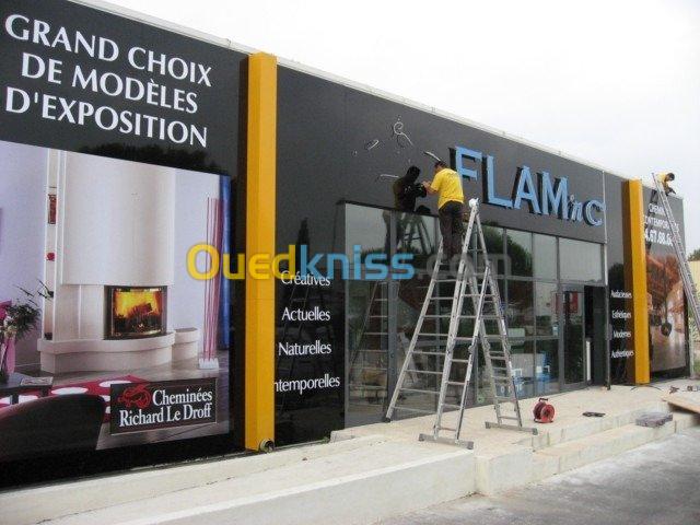 Travaux publicitaires