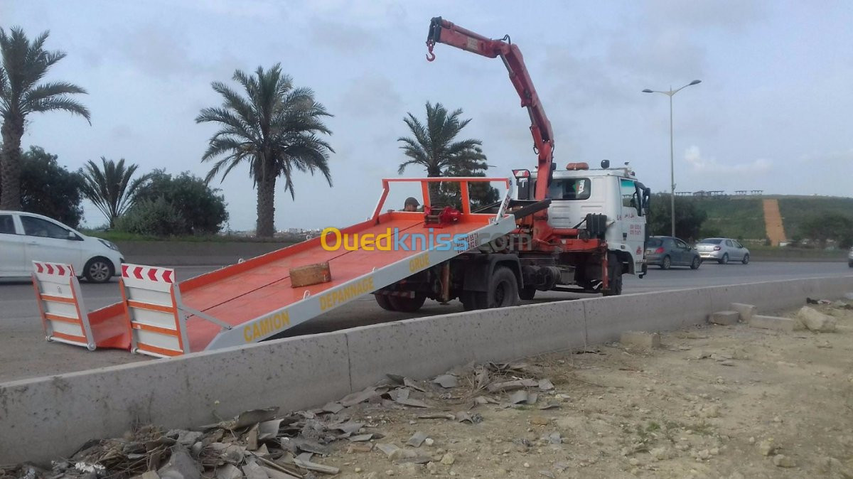 Camion grue Transport