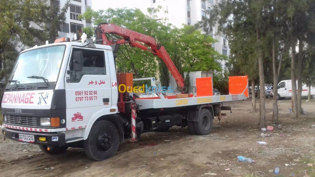 Camion grue Transport