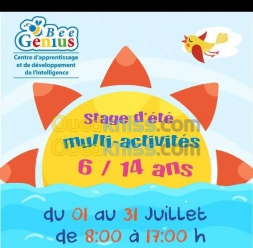 Stage été multi-activité 