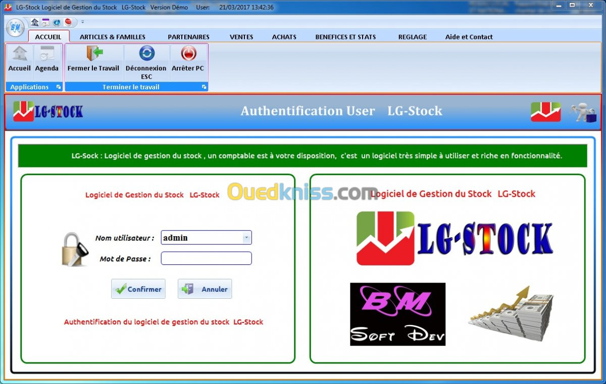 LOGICIEL LG-STOCK