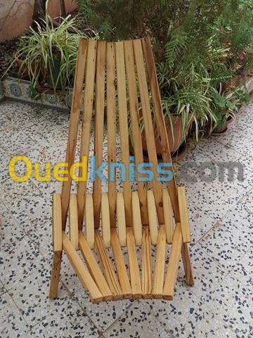 chaise en bois pliable