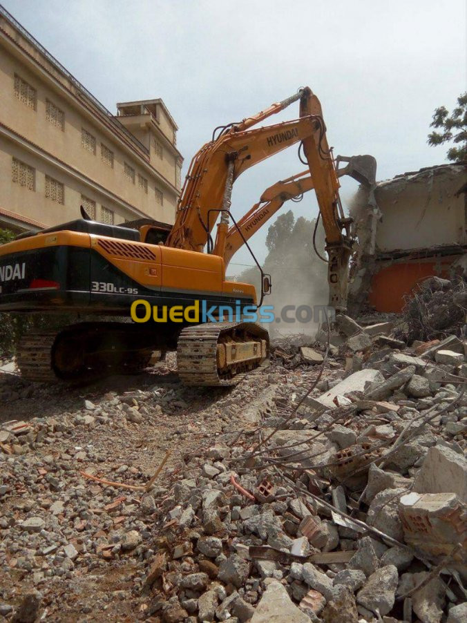 terrassement et demolition  