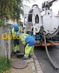 Curage débouchage canalisation vidange