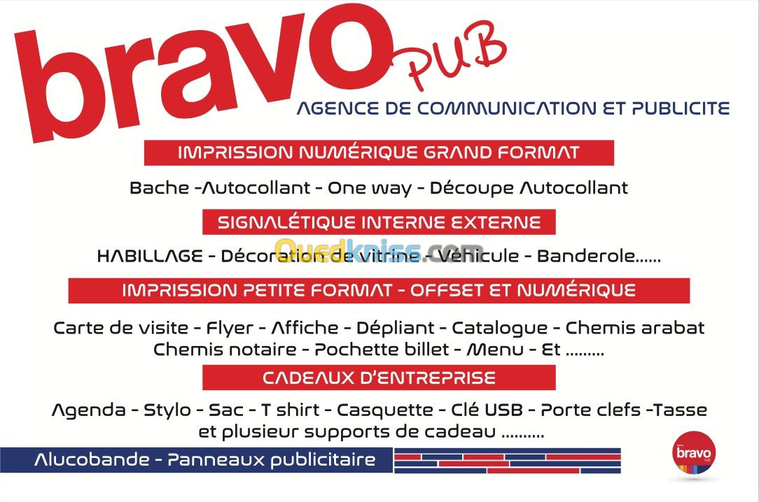 Tous les travaux Publicitaire