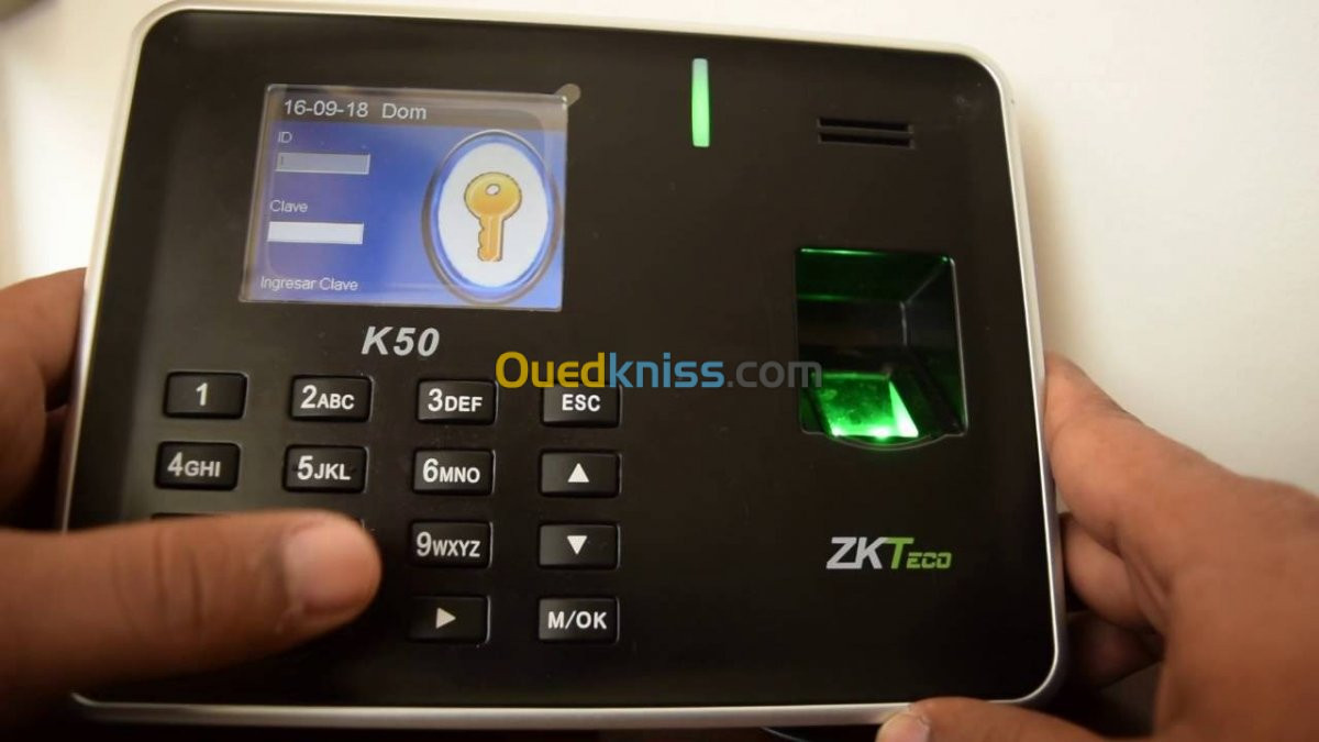 Pointeuse Biometrique ZK TECO K50