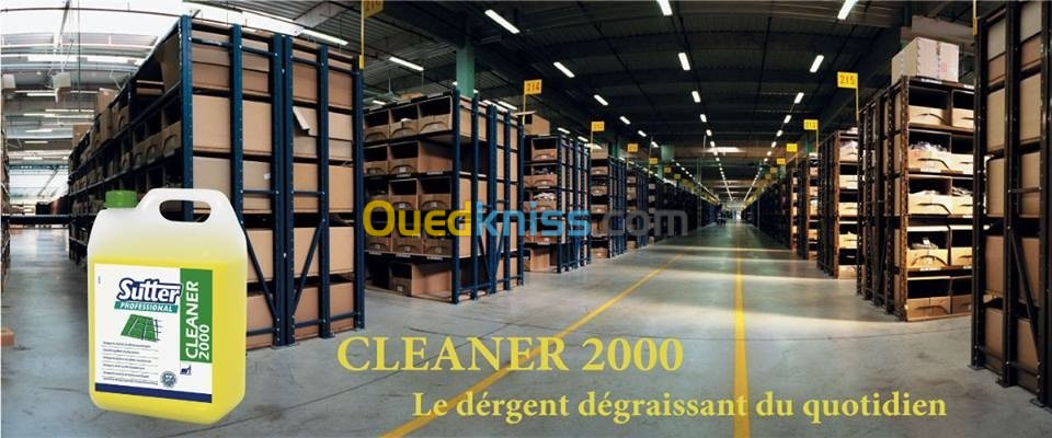 Détergent alcalin pour autolaveuse "CLEANER 2000"