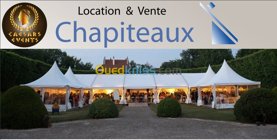 LOCATION & VENTE CHAPITEAUX