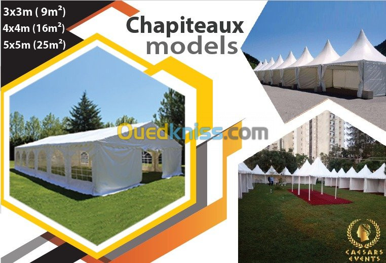 LOCATION & VENTE CHAPITEAUX