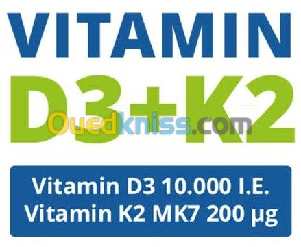 Vitamine D3 et K2