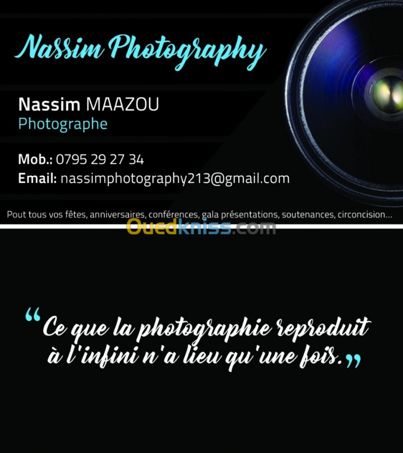 Photographe Professionnel