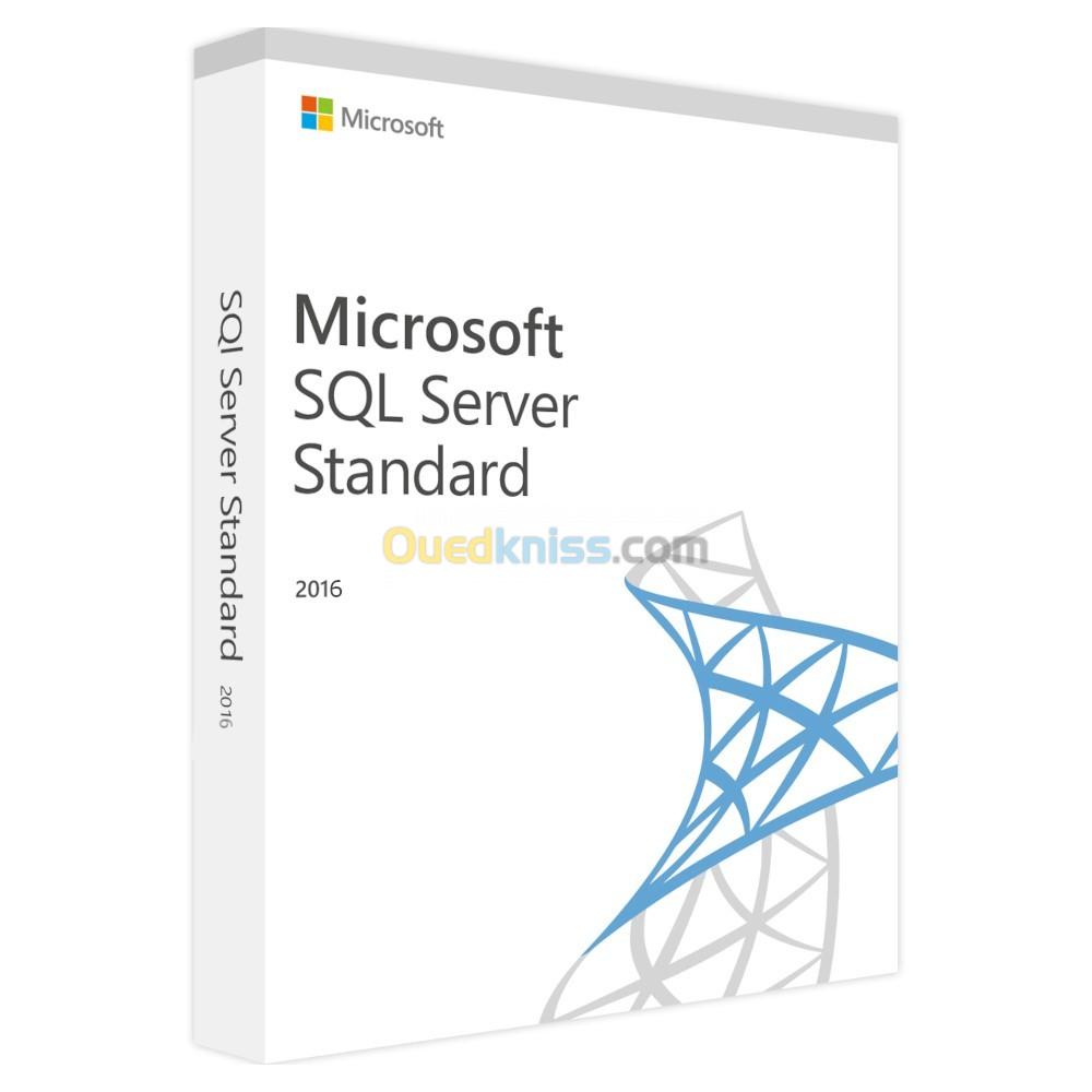 Microsoft SQL Server 2016 Entreprise coffret