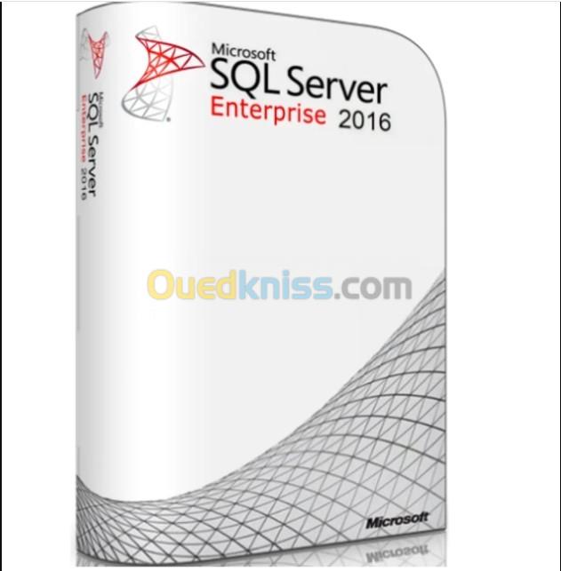 Microsoft SQL Server 2016 Entreprise coffret