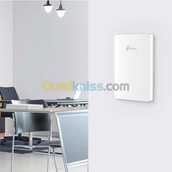 POINT D'ACCES TP-LINK Wi-Fi 6 AVEC PLAQUE MURALE AX1800 EAP615-Wall