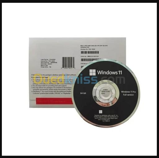 Windows 11 professionnel OEM coffret 