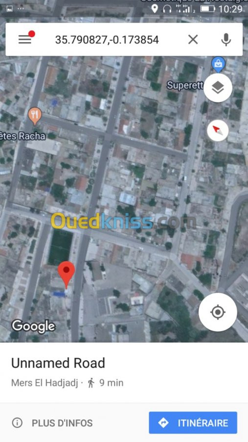 Vente Local Oran Marsat el hadjadj