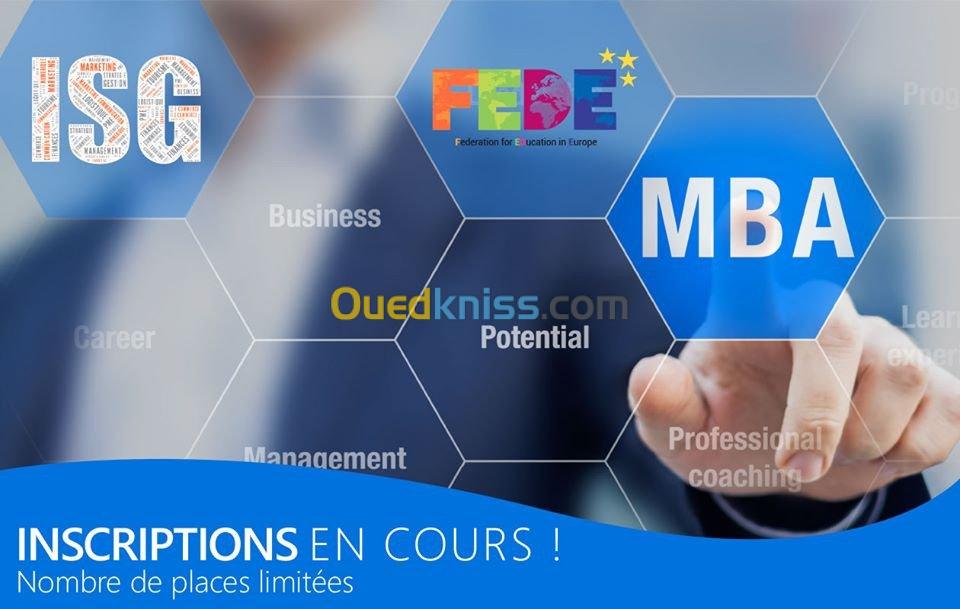 MBA MANAGEMENT STRATÉGIQUE