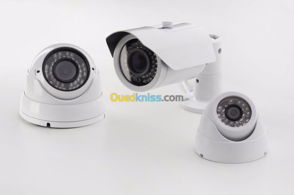  installation camera et systeme alarme