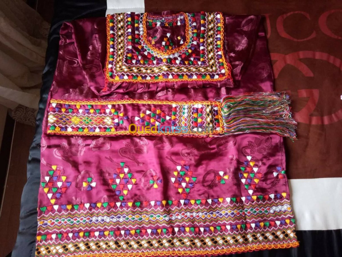 robe kabyle broderie a main