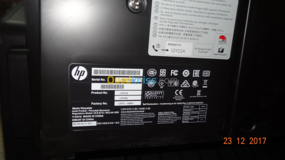 Vente TRACEUR  HP Design jet  T930