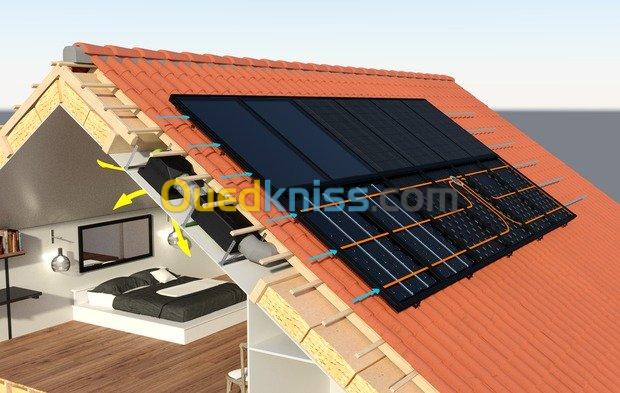 electricite panneaux solaires