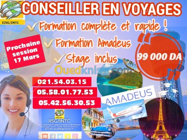 Formation Conseiller en voyages 