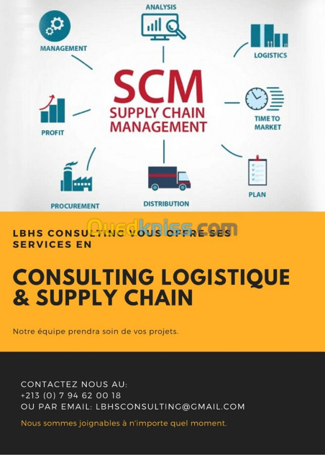 Consulting Logistique & Supply Chain