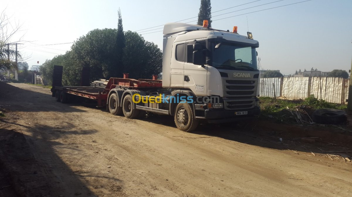 Transport de porte engin 