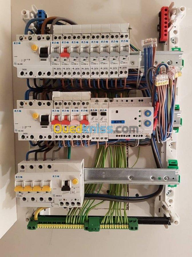 electricité batiment et  maintenance  