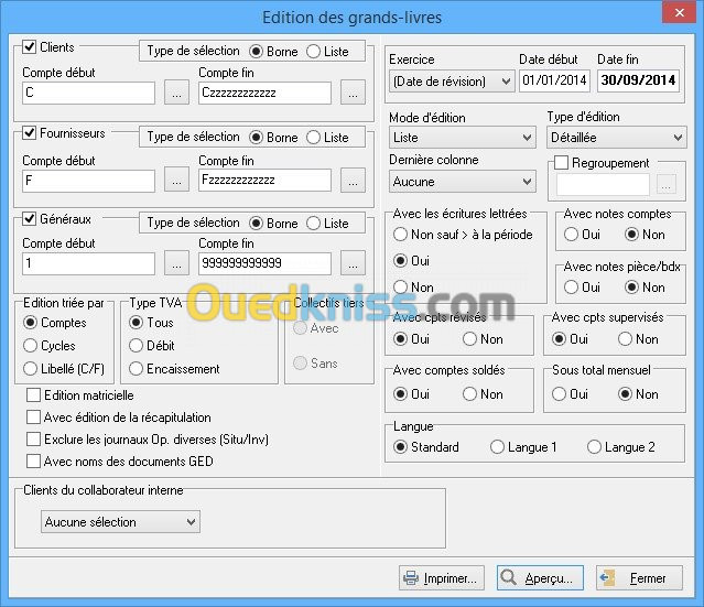 Formation sur les logiciels  de compta