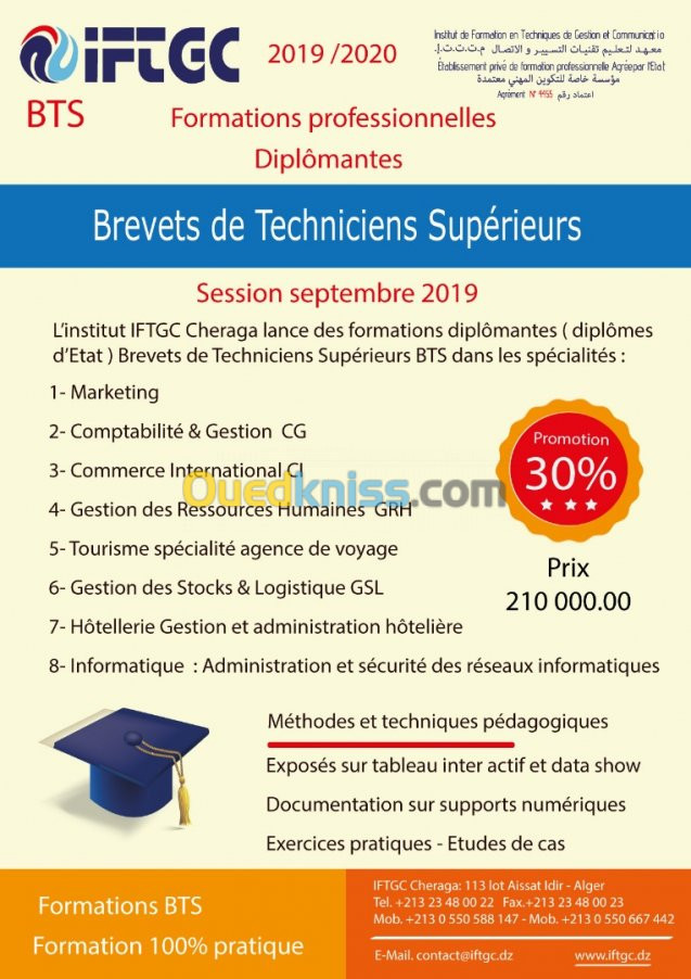 Formations professionnelle 