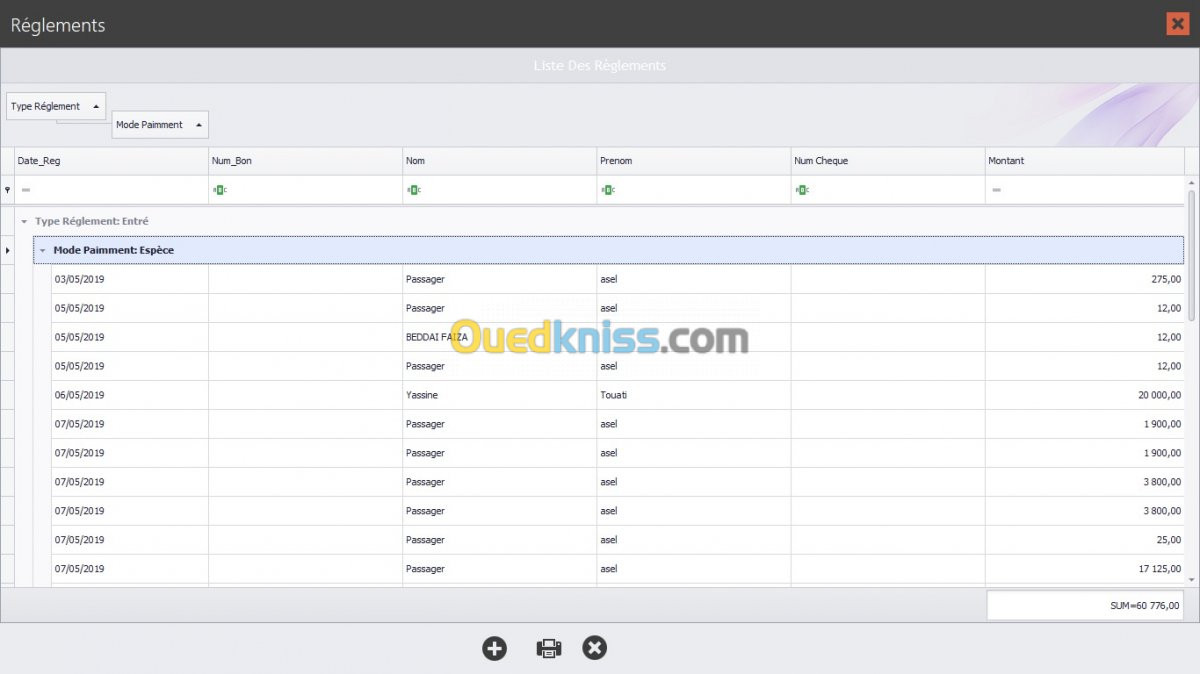 Logiciel de gestion commercial