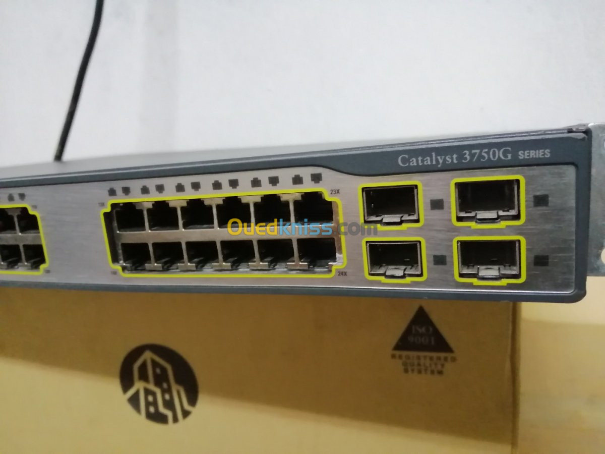 Switch cisco 24/ 3750G/POE