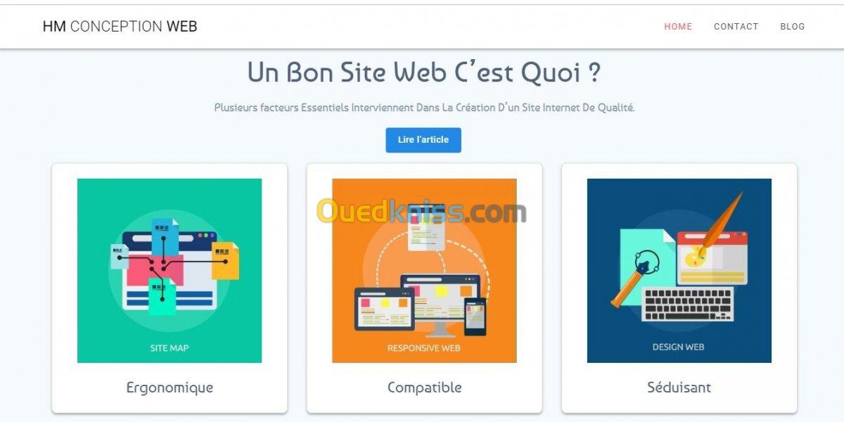 Création site internet avec Wordpress