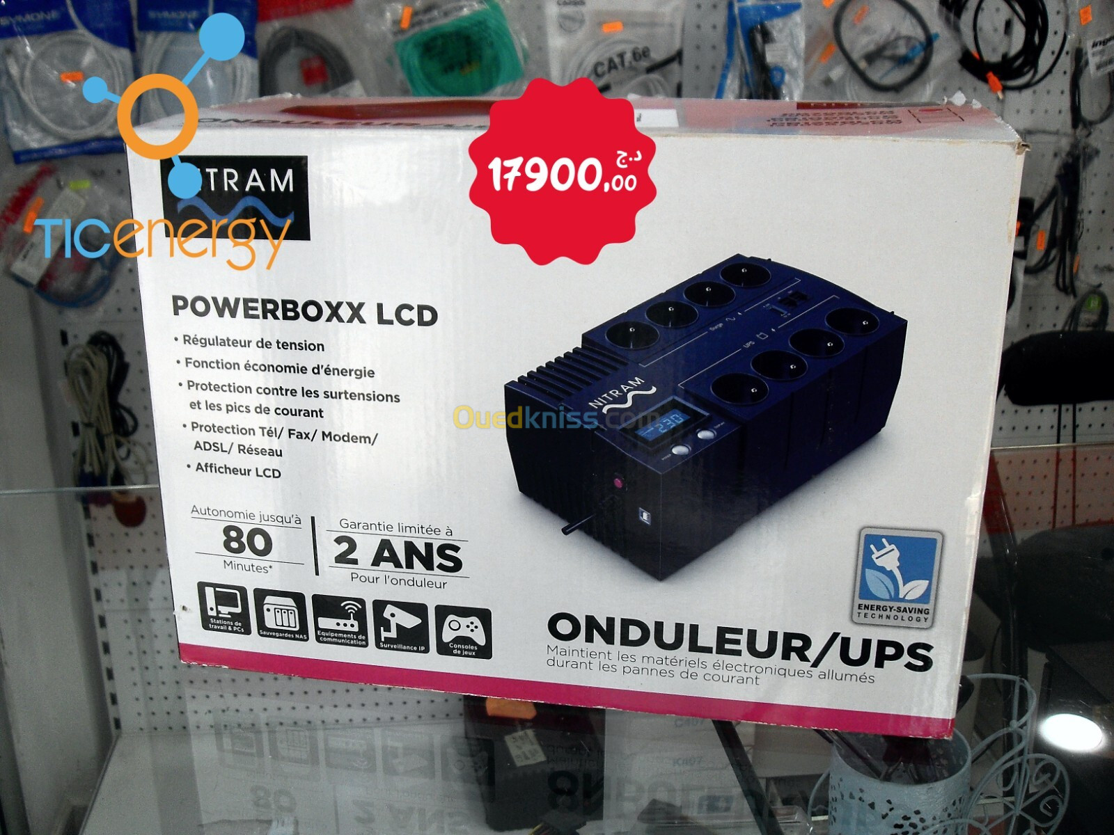 NITRAM Série POWERBOXX 700VA/420W