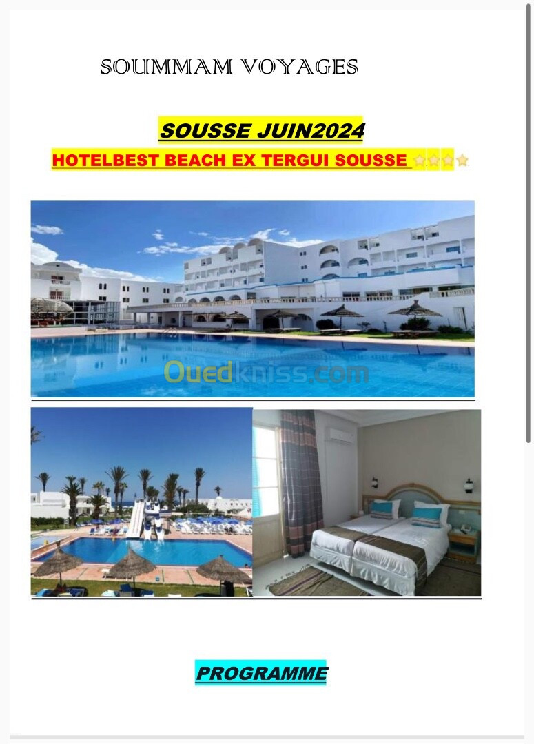 VOYAGES ORGANISÉ PAR BUS SOUSSE NE