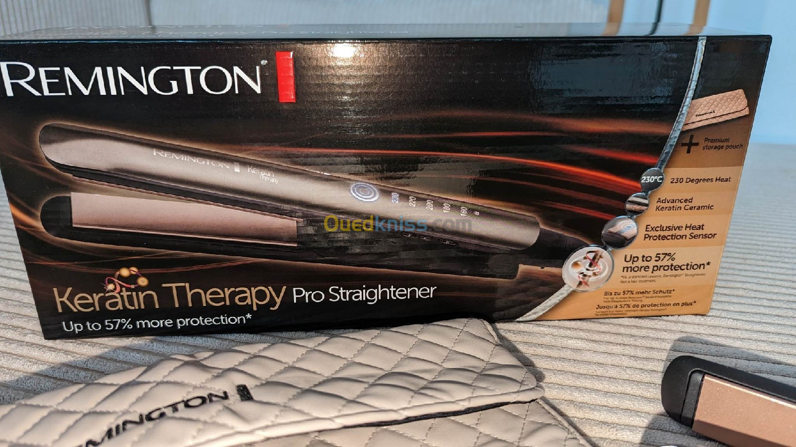 Remington Lisseur kératine therapy pro straightener 