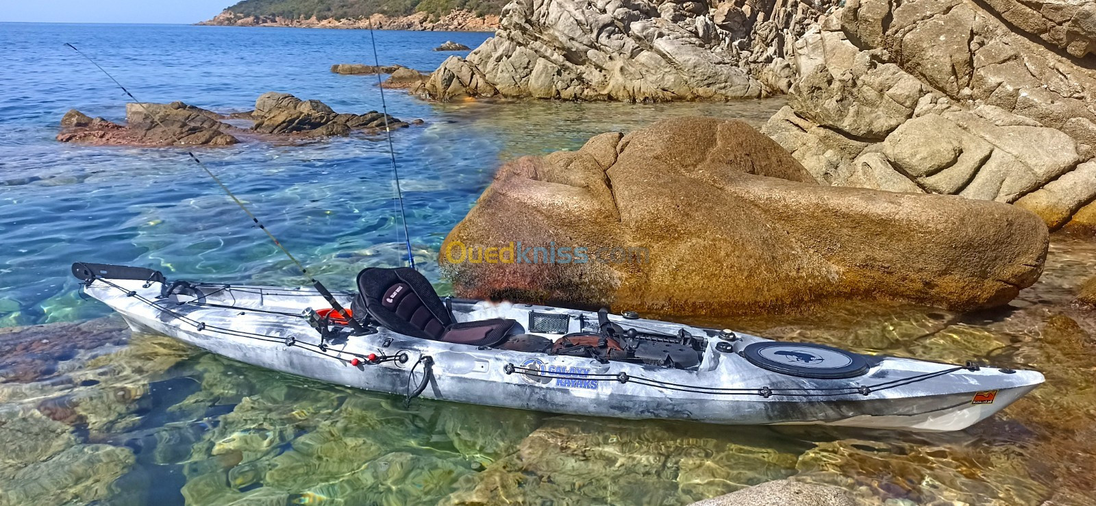 kayak de peche alboran france.