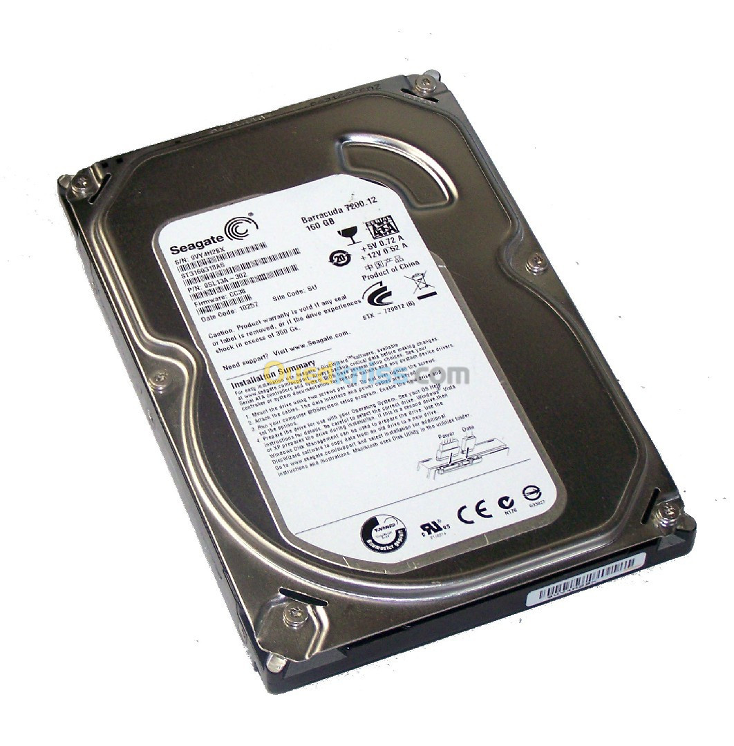 HDD SEAGATE 160 GB