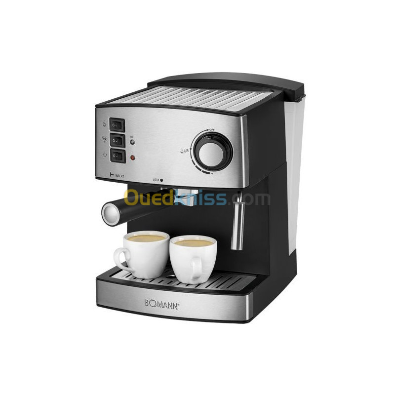 CAFETIERE EXPRESSO BOMANN 20 bar 1.6L ES1186