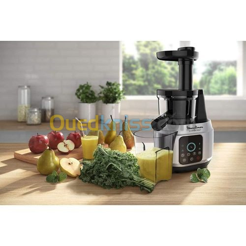 Moulinex EXTRACTEUR DE JUS Fruits et Légumes 150W ZU420E10 Noir/ Gris