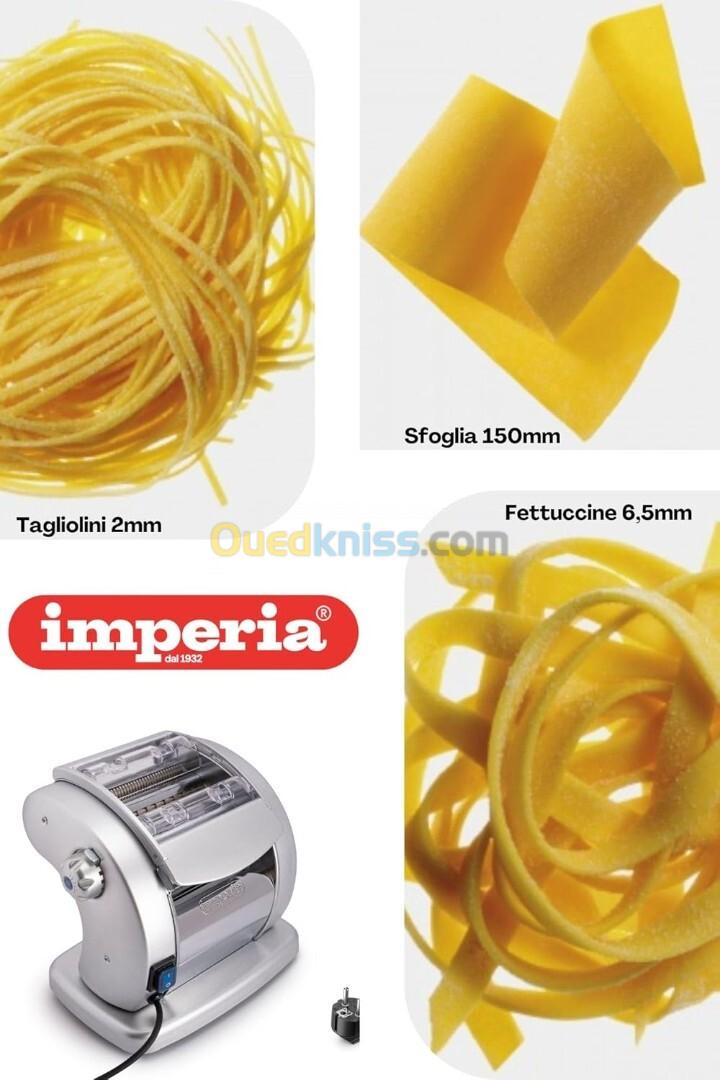 Imperia PastaPresto Crema T. 2/6,5 mm Fabriquè en Italie avec moteur électrique 