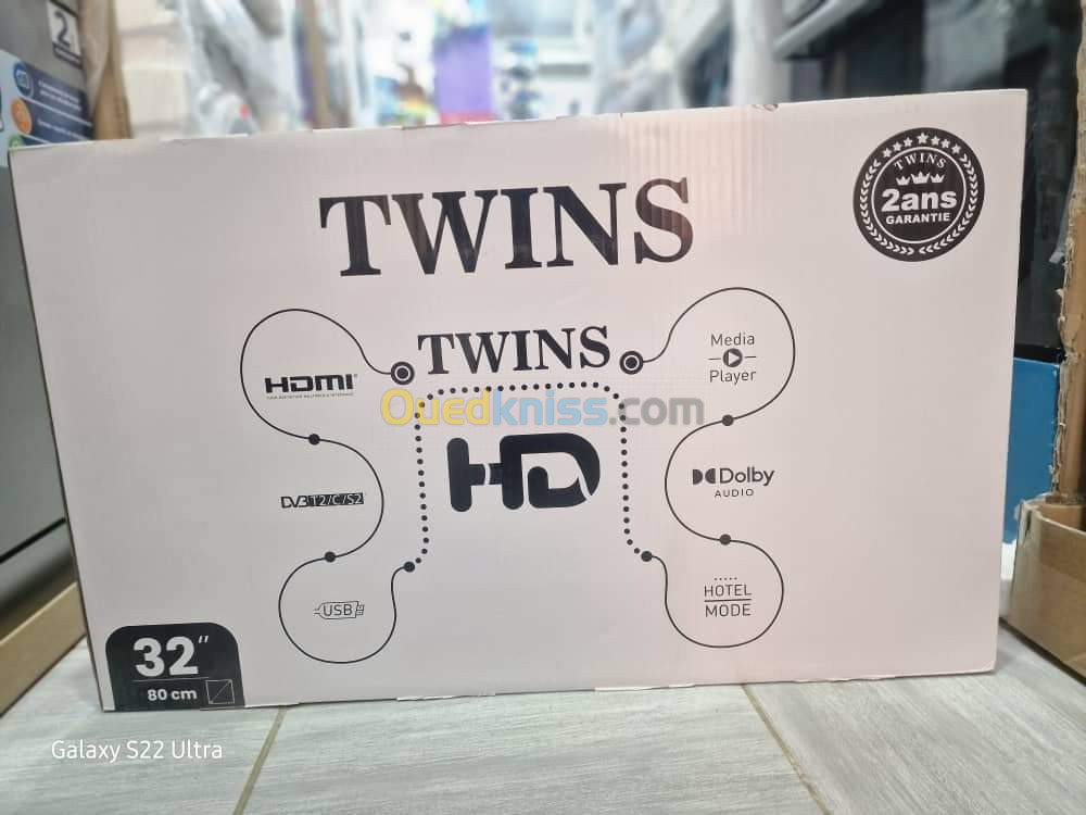 Tv Twins 32 pouce sm