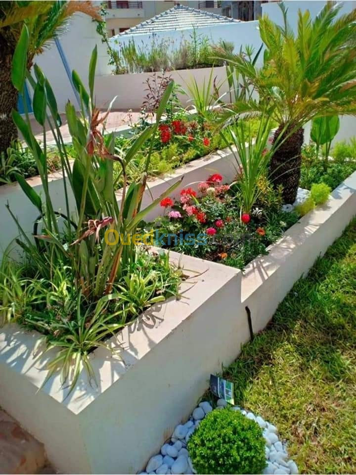 Décoration de jardin moderne 