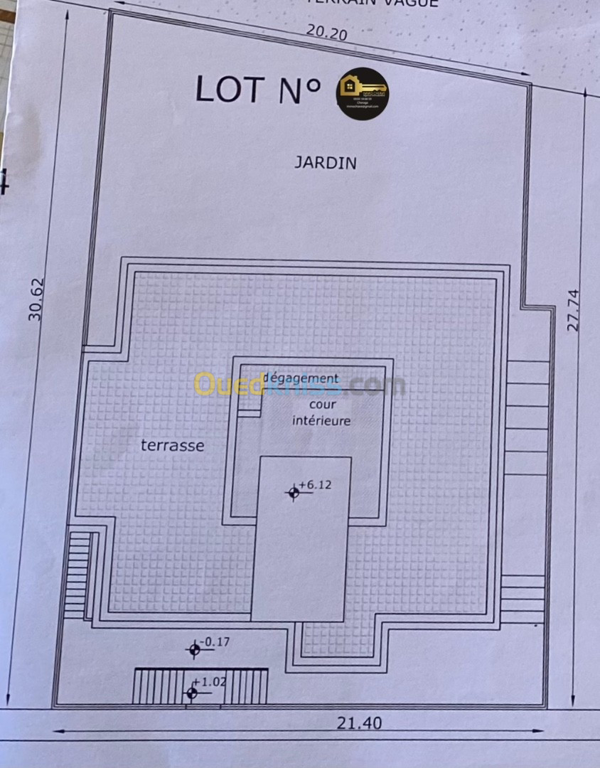 Vente Terrain Alger Cheraga