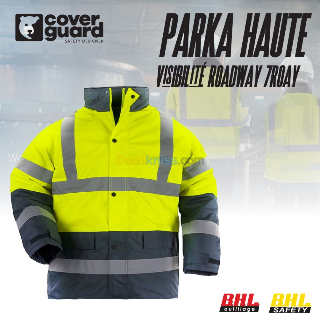 PARKA HAUTE-VISIBILITÉ ROADWAY coverguard