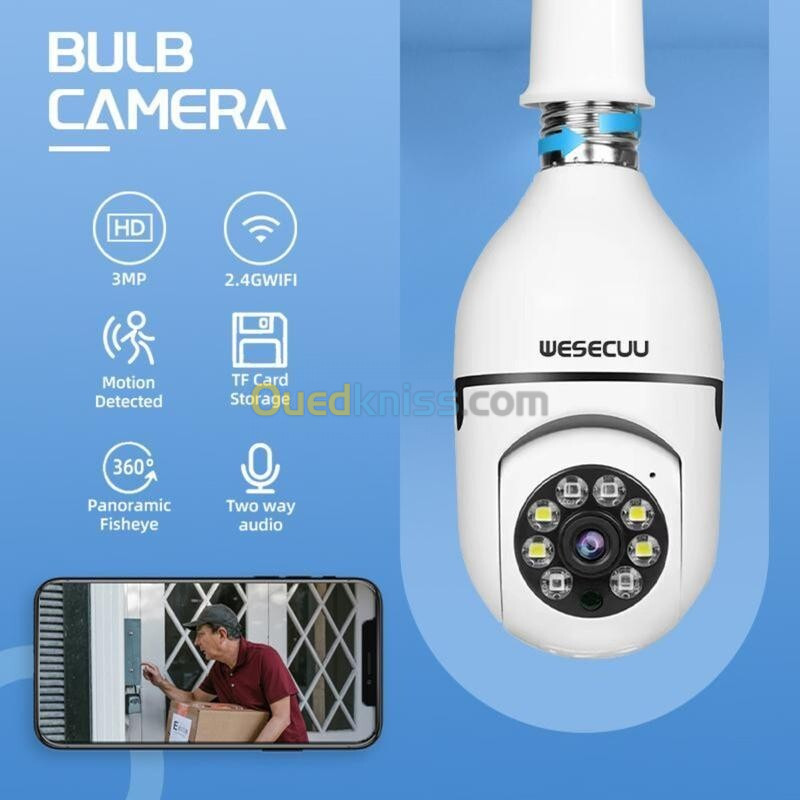 Smart Wifi Camera Calus E27pro 