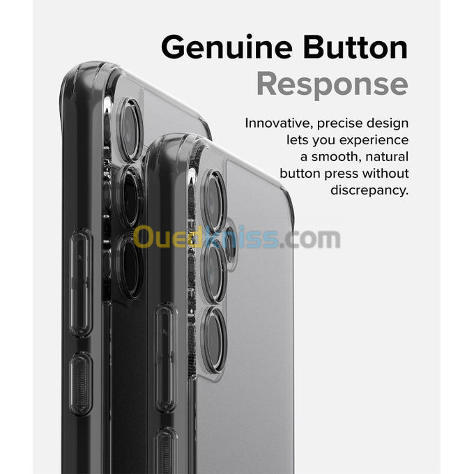 Antichoc Samsung Galaxy A54 5G Transparent Rigide Coque Protection A54 Fumé