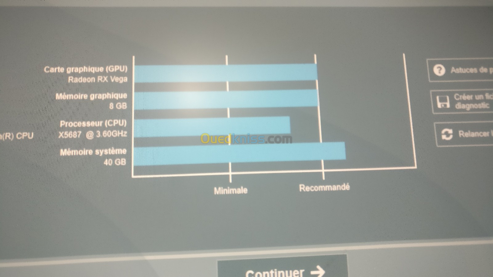 Station travail calculs 3dsmax vidéos 